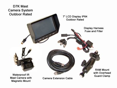 D7K Mast View Camera System [L2710-D7K-MastXX]