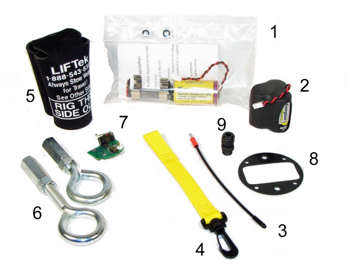 L25 System - Parts, Options & Batteries - Click Image to Close